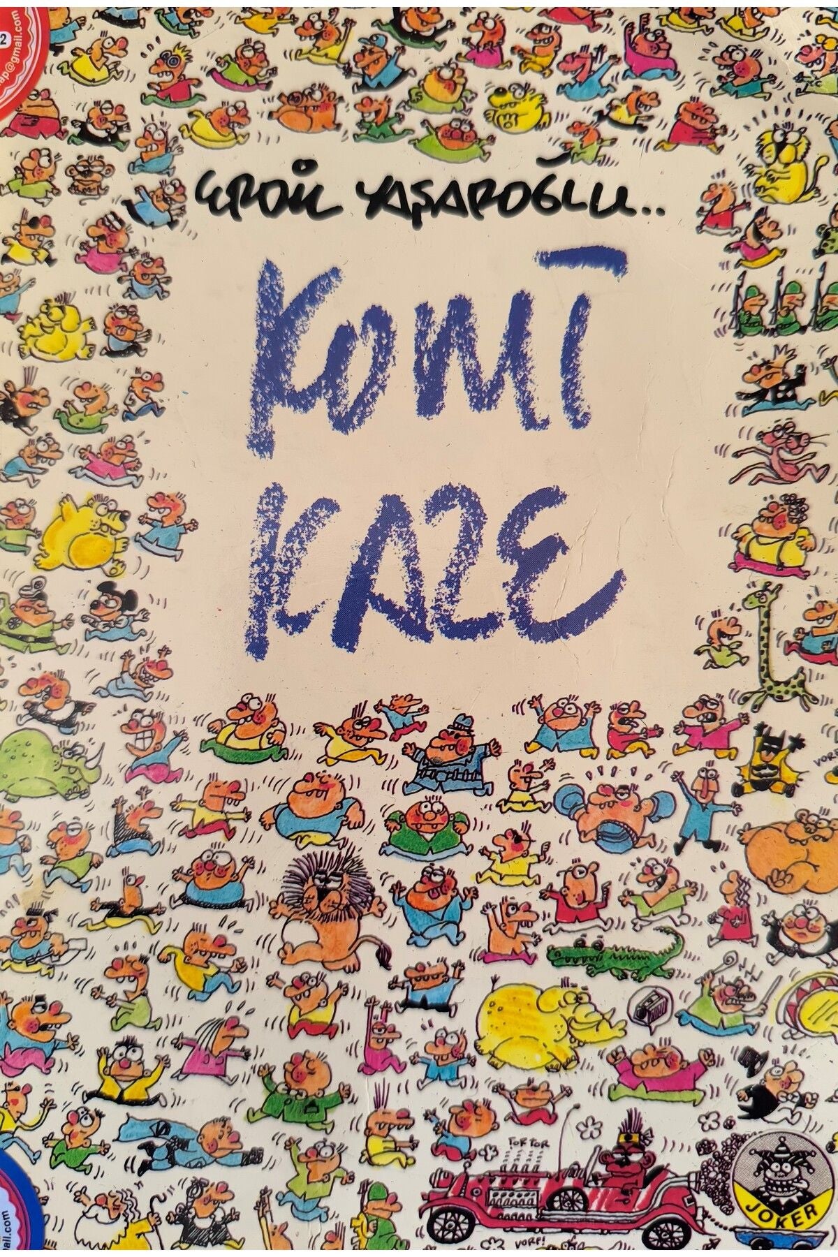 Komikaze 1 - Erdil Yaşaroğlu (İlk Baskı) kitap kapağı