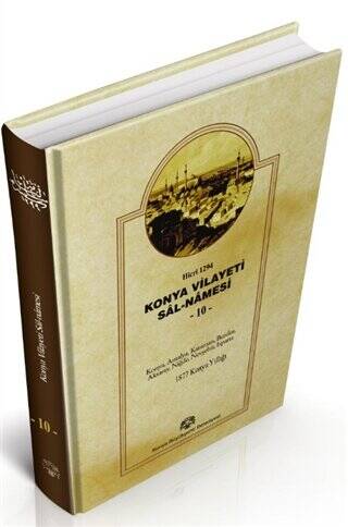 Konya Vilayet Sal-Namesi 10 - Mehmet Eminoğlu kitap kapağı