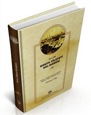 Konya Vilayet Sal-Namesi 15 - Mehmet Eminoğlu kitap kapağı