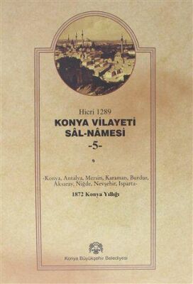 Konya Vilayet Sal-Namesi 5 - Mehmet Birekul kitap kapağı