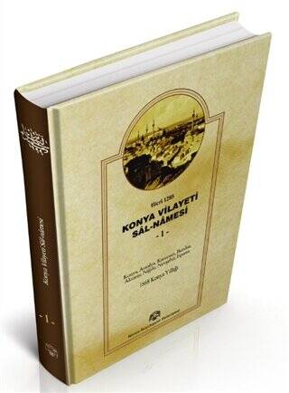 Konya Vilayeti Sal-Namesi 1 - Kolektif kitap kapağı