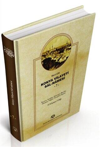 Konya Vilayeti Sal-Namesi 7 - Mehmet Eminoğlu kitap kapağı