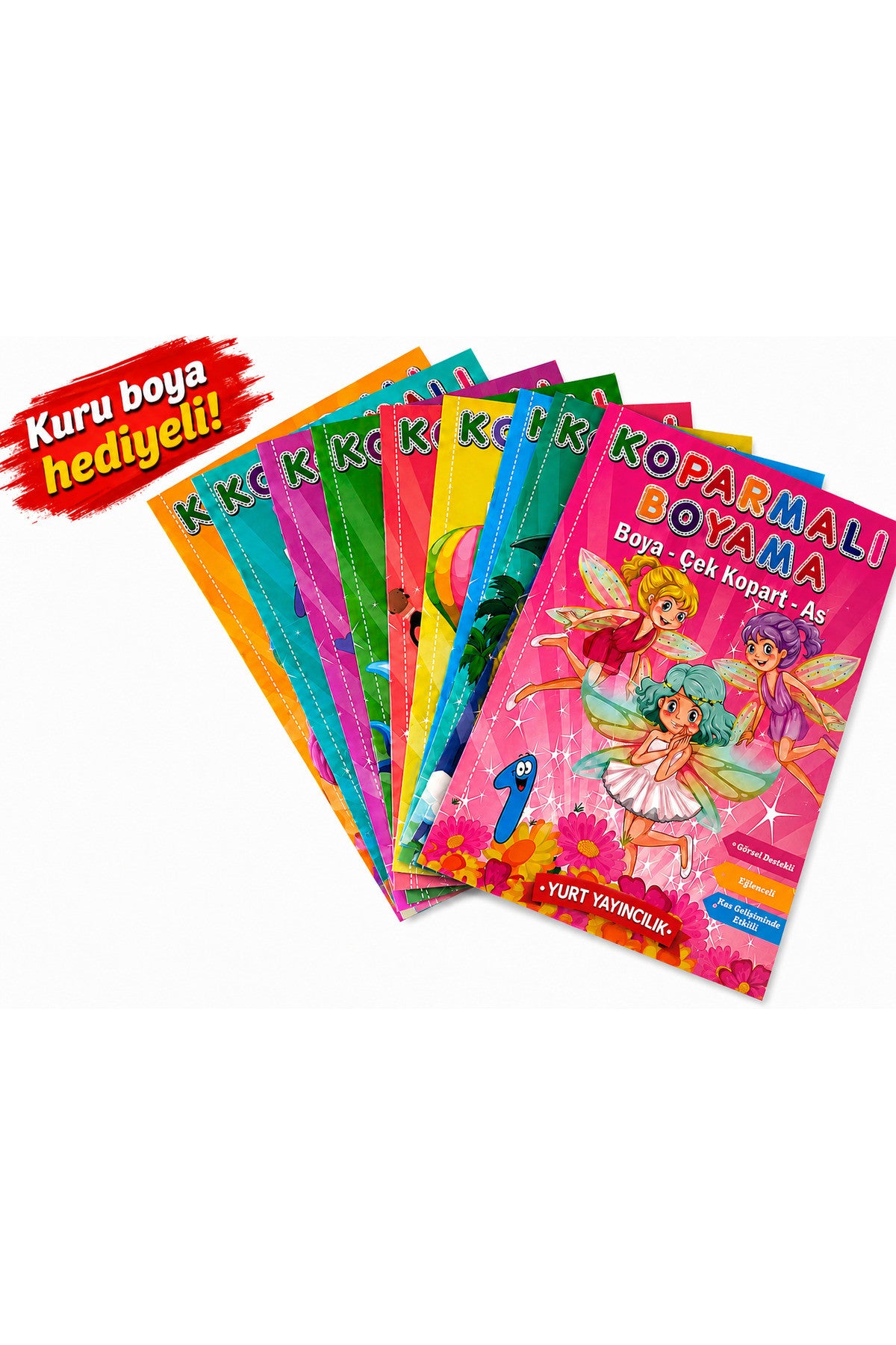 Koparmalı Boyama 16 Sayfa 10 Kitap kitap kapağı