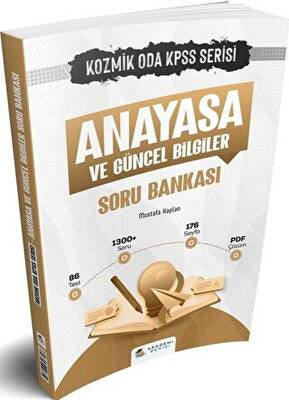 Akademi Denizi Yayıncılık KPSS Anayasa Güncel Kozmik Oda Soru Bankası - Kolektif kitap kapağı