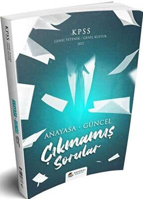 Akademi Denizi Yayıncılık KPSS Genel Yetenek Genel Kültür Anayasa Güncel Bilgiler Çıkmamış Sorular - Kolektif kitap kapağı