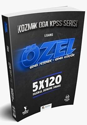 Akademi Denizi Yayıncılık KPSS GY GK Kozmik Oda Lisans 5 x 120 Deneme - Kolektif kitap kapağı