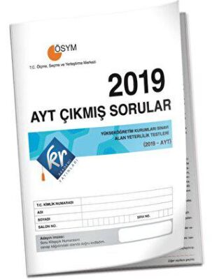 2019 AYT Çıkmış Sorular Tıpkı Basım Kitapçığı - Kolektif kitap kapağı