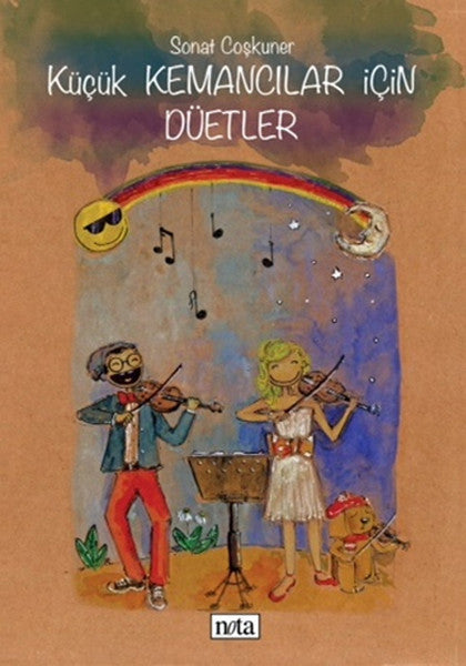 Küçük Kemancılar İçin Düetler - Sonat Coşkuner kitap kapağı