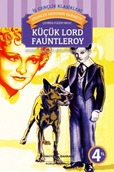 Küçük Lord Fauntleroy - Frances Hodgson Burnett kitap kapağı