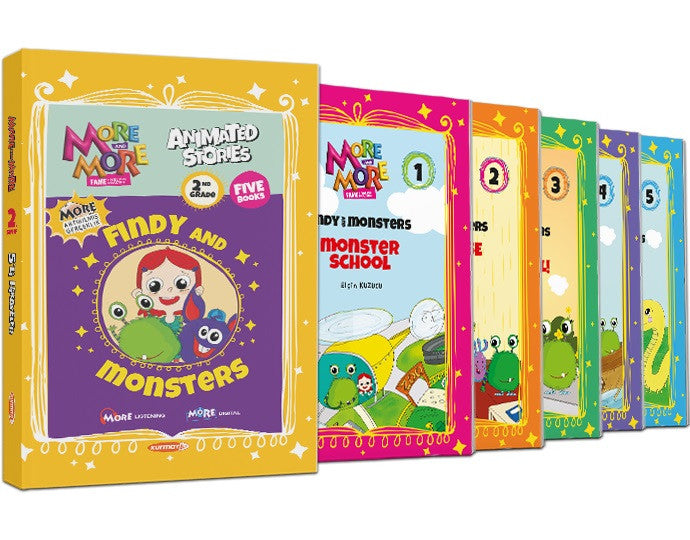 Kurmay Elt 2026 2. Sınıf More More Hikaye Seti 5 Kitap - Kolektif kitap kapağı