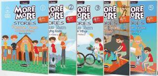 More and More English 4 Stories (5 Kitap Set) Kurmay ELT Yayınları - Elçin Kuzucu kitap kapağı