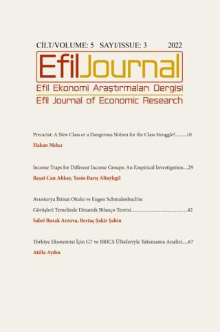 Efil Ekonomi Araştırmaları Dergisi Cilt: 5 Sayı: 3 | Efil Journal Dergisi (Ciltsiz) - Resim 1