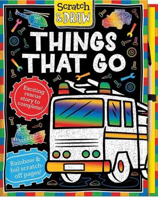 Scratch and Draw - Things That Go | IMAGINE THAT (Ciltli) - Resim 1