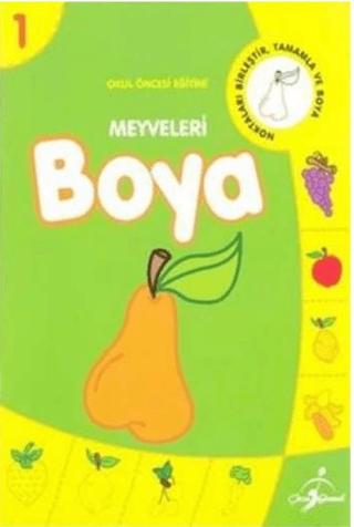 Okul Öncesi Boyamalı Alıştırma 10 Kitap Takım | Çocuk Gezegeni (Ciltsiz) - Resim 1