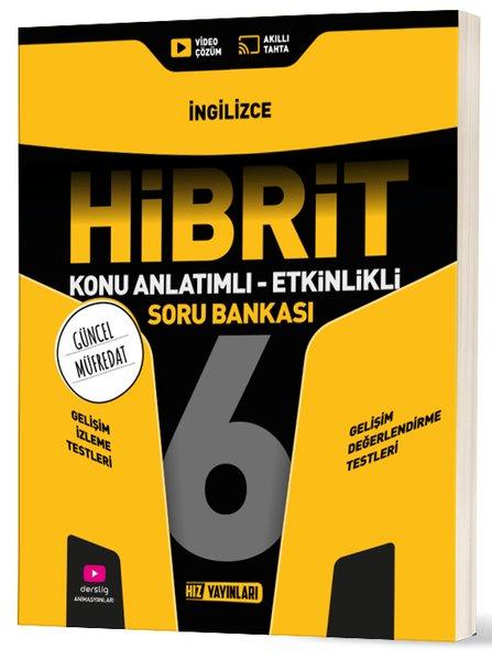 6. Sınıf Hibrit İngilizce Soru Bankası | Hız Yayınları (İnce Kapak) - Resim 1