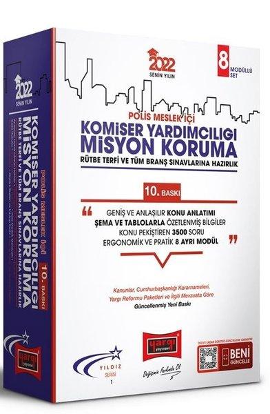 2022 Polis Meslek İçi Komiser Yardımcılığı Misyon Koruma Sınavlarına Hazırlık Yıldız Serisi Konu Anl | Yargı Yayınları (İnce Kapak) - Resim 1