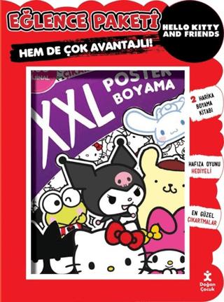 Hello Kitty 2'li Boyama | Doğan Çocuk (Ciltsiz) - Resim 1