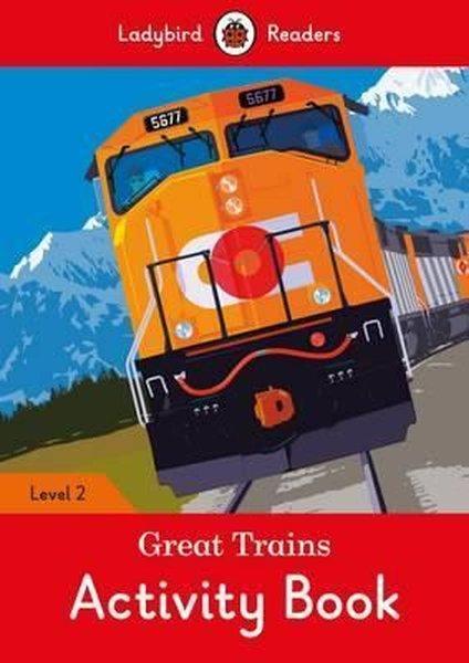 Great Trains Activity Book - Ladybird Readers Level 2 | Ladybird Books (İnce Kapak) - Resim 1