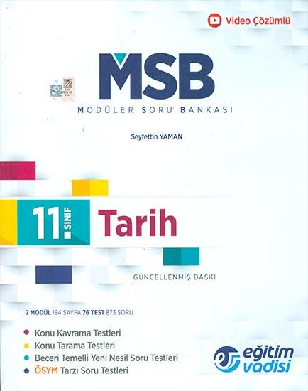 11.Sınıf Tarih Modüler Soru Bankası Eğitim Vadisi Yayınları - Resim 1