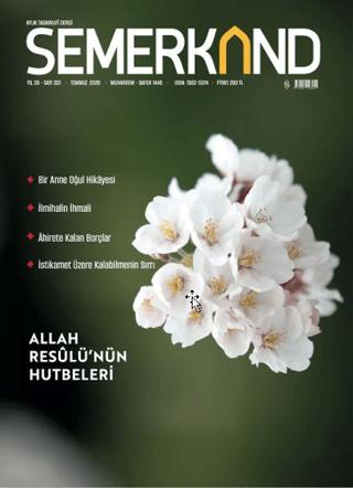 Semerkand Aylık Tasavvufi Dergi Sayı: 331 Temmuz 2026 | Semerkand Yayınları (Ciltsiz) - Resim 1