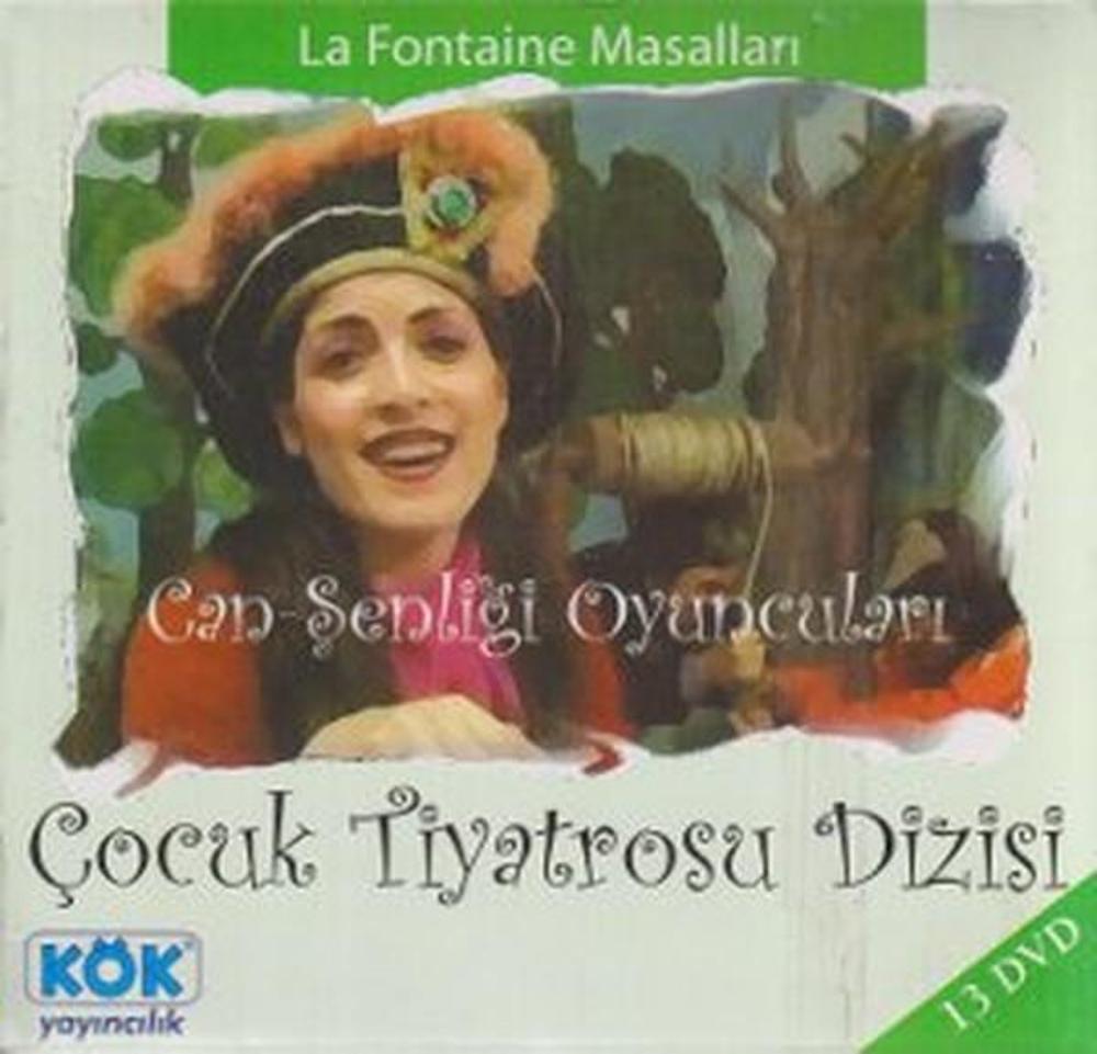 La Fontaine Masalları - Can Şenliği Oyunları Çocuk Tiyatrosu (13 DVD) | Kök Yayıncılık
