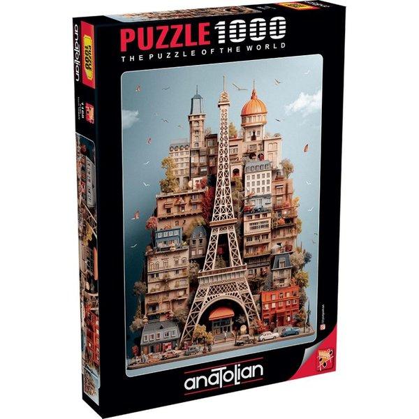 Anatolian Puzzle 1000 Parça Eyfel Kulesi Yapboz