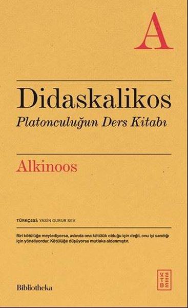Didaskalikos: Platonculuğun Ders Kitabı | Ketebe (İnce Kapak) - Resim 1