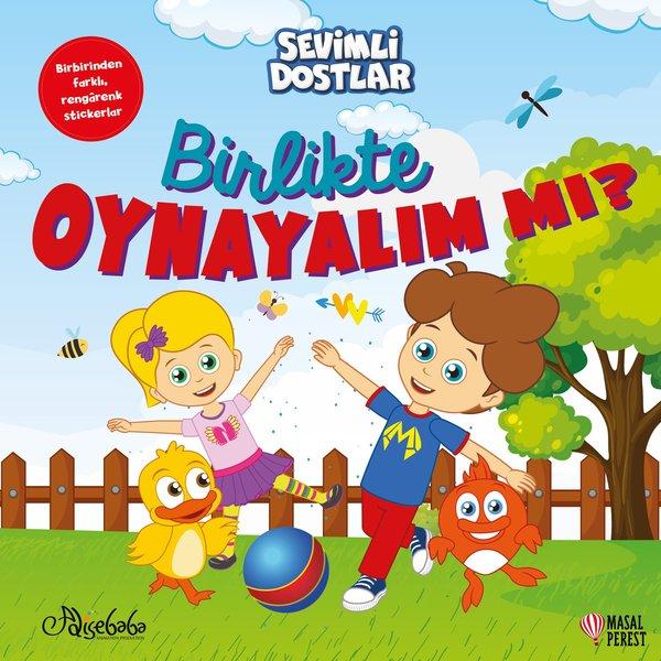 Sevimli Dostlar - Birlikte Oynayalım mı? | Masalperest (İnce Kapak) - Resim 1