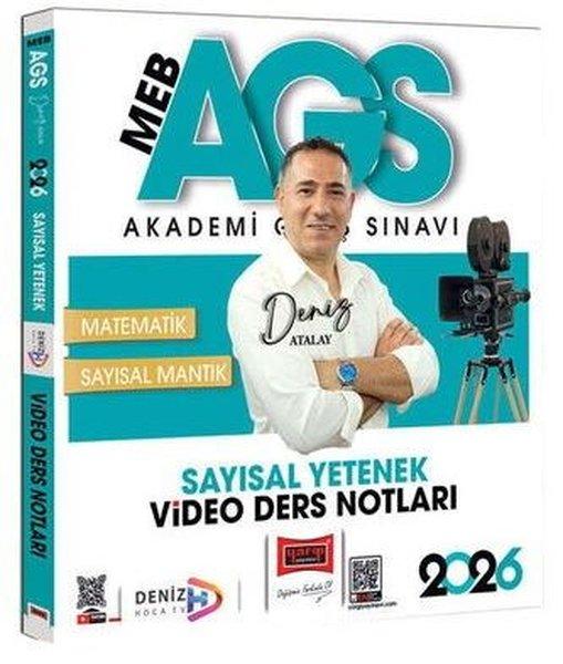 2026 MEB - AGS Sayısal Yetenek Video Ders Notları | Yargı Yayınları (İnce Kapak) - Resim 1
