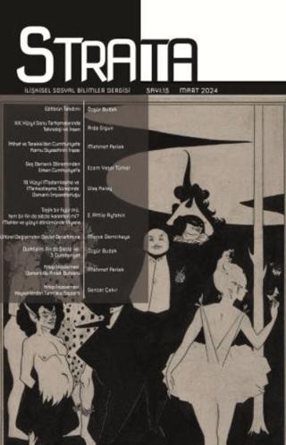 Strata İlişkisel Sosyal Bilimler Dergisi Sayı: 15 Mart 2024 | Strata Dergisi Yayınları (Ciltsiz) - Resim 1