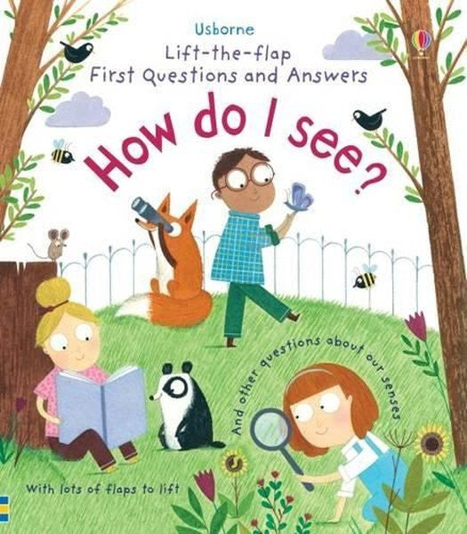 Lift-the-Flap First Questions & Answers How Do I See? - Katie Daynes kitap kapağı