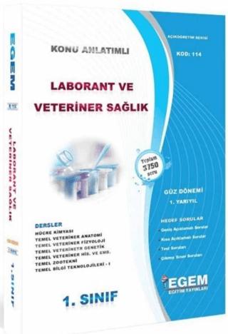 1. Sınıf 1. Yarıyıl Laborant ve Veteriner Sağlık Hedef Sorular Kod 114