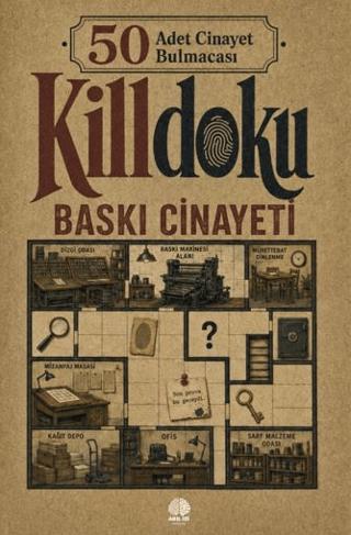 50 Cinayet Bulmacası Killdoku Baskı Cinayeti | Akıl İzi Yayınları (Ciltsiz) - Resim 1