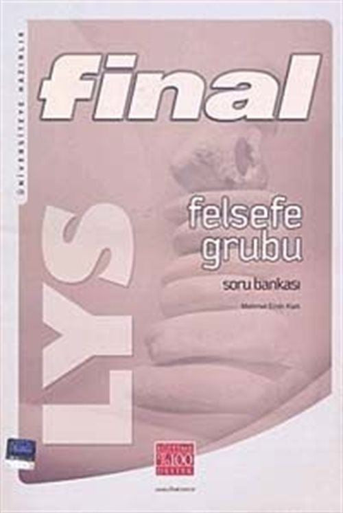 LYS Felsefe Grubu Soru Bankası (M.E.Karlı) - Yazar Belli Değil kitap kapağı