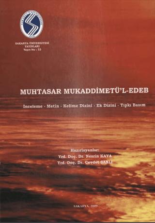 Muhtasar Mukaddimetü'l-Edeb