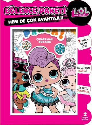 LOL Surprise 2'li Boyama | Doğan Çocuk (Ciltsiz) - Resim 1