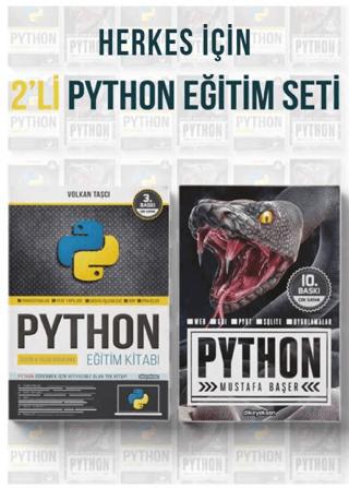 Herkes İçin 2'li PYTHON Eğitim Seti (2 Kitap)