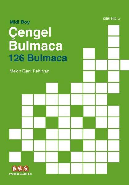 Midi Boy Çengel Bulmaca - Seri No 2 - 126 Bulmaca | BKS Etkinlik Yayınları (İnce Kapak) - Resim 1