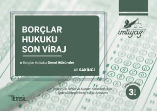 Borçlar Hukuku Genel Hükümler - Son Viraj | Temsil Kitap (Ciltsiz) - Resim 1