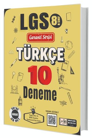 8. Sınıf LGS Türkçe 10 Deneme