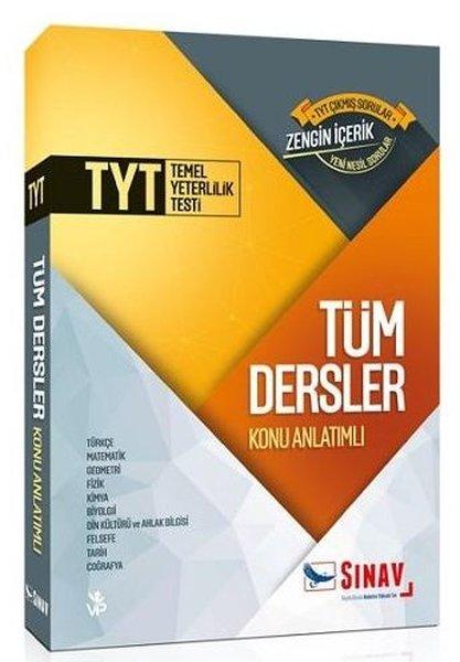 Sınav TYT Tüm Dersler Konu Anlatımlı Tek Kitap | Sınav Dergisi Yayınları (İnce Kapak) - Resim 1