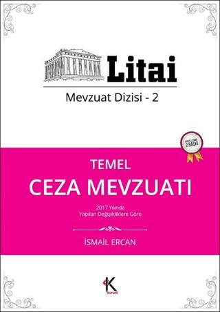 Temel Ceza Mevzuatı | Kuram Kitap (Ciltli) - Resim 1