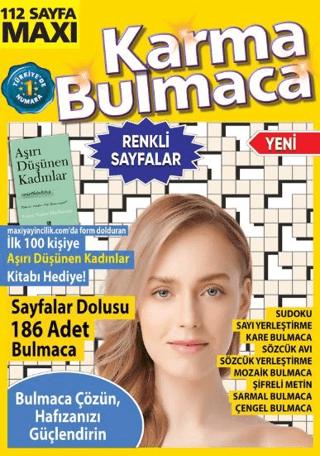 Maxi Karma Bulmaca 20 | Maxi Yayıncılık (Ciltsiz) - Resim 1