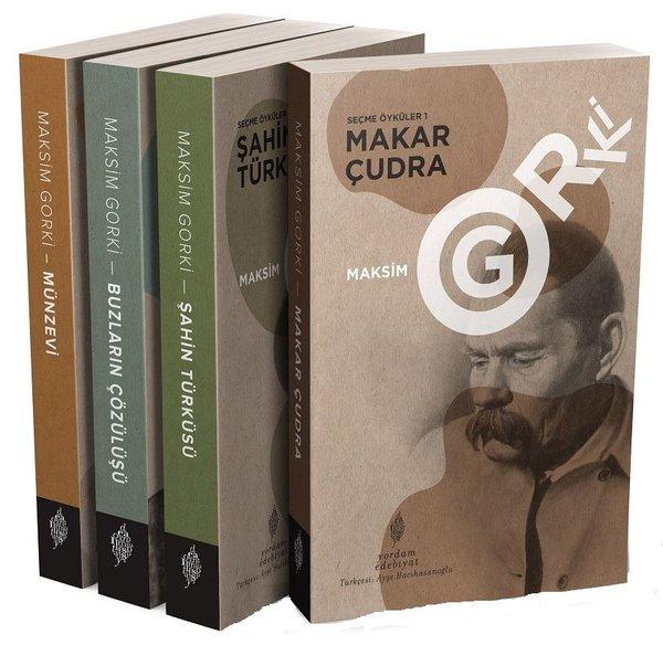 Gorki Seçme Öyküler-4 Kitap Takım | Yordam Edebiyat (İnce Kapak) - Resim 1