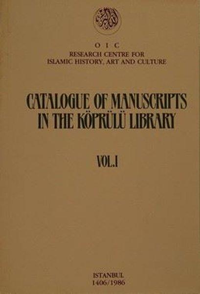 Catalogue Of Manuscripts In The Köprülü Library | IRCICA Yayınları (İnce Kapak) - Resim 1