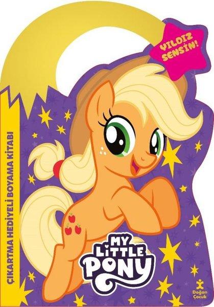 My Little Pony - Yıldız Sensin! Çıkartma Hediyeli Boyama Kitabı | Doğan Çocuk (İnce Kapak) - Resim 1