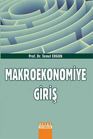 Makroekonomiye Giriş - Temel Ergun kitap kapağı