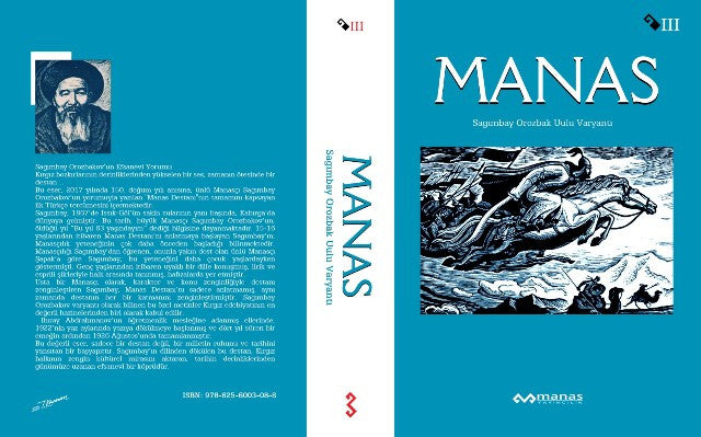 Manas Destanı 3 kitap kapağı