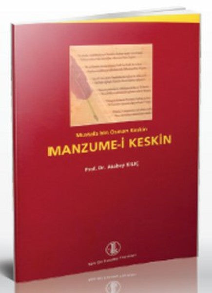 Manzume-i Keskin - Mustafa bin Osman Keskin kitap kapağı