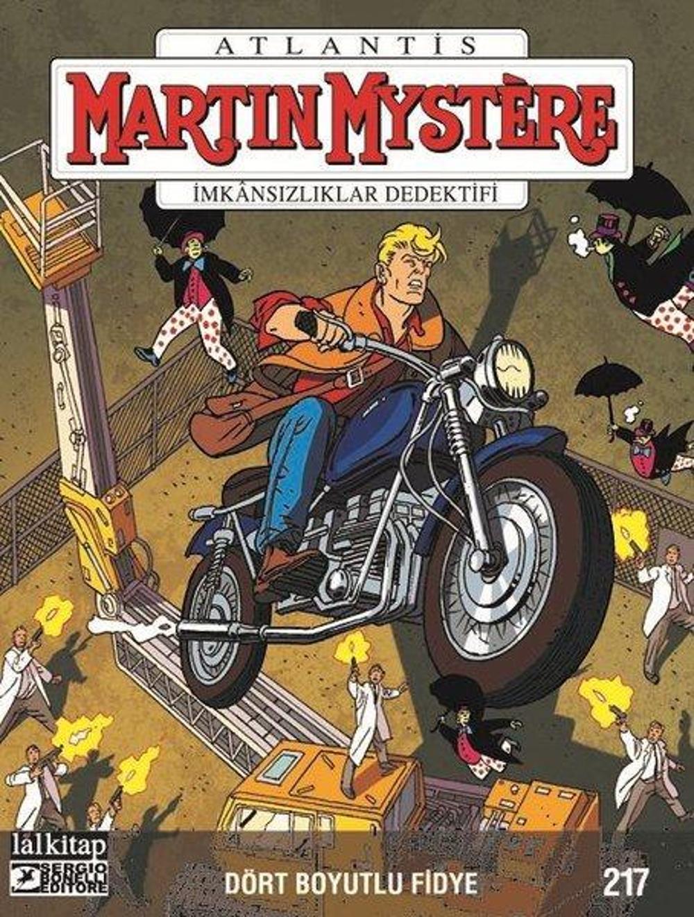 Martin Mystere Sayı 217 - Dört Boyutlu Fidye | Lal